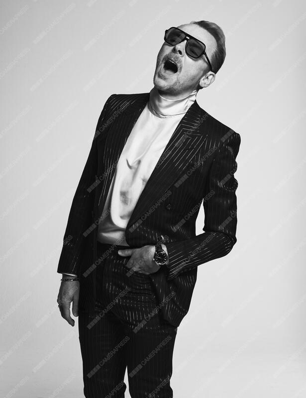 Simon Pegg by Mark Cant / Camera Press