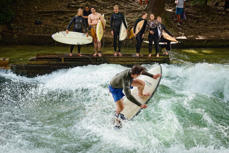 Munich: Surf and La Dolce Vita in Bavaria by Eric Martin / Figarophoto