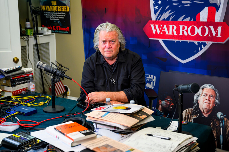 Steve Bannon's War Room by Pete Kiehart