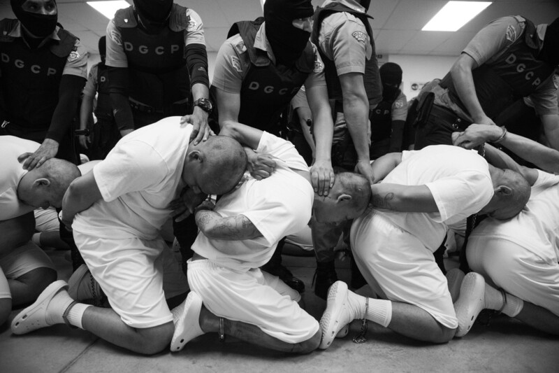 U.S. Deportees Arrive at CECOT by Philip Holsinger