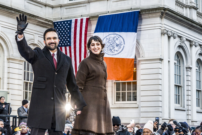 Inauguration of Zohran Mamdani by Mark Peterson