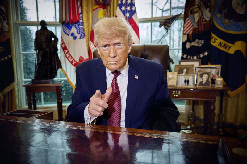 President Donald Trump by Jesse Dittmar