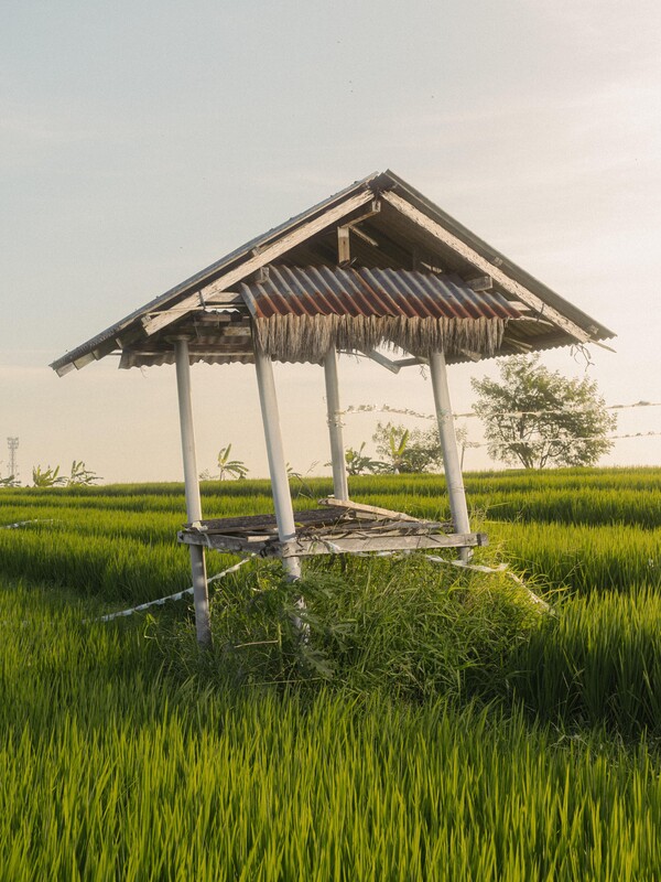 Broken Huts by Putu Sayoga