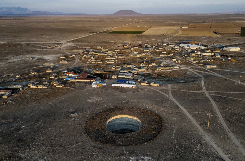On the Edge of Sinkholes by Onur Coban