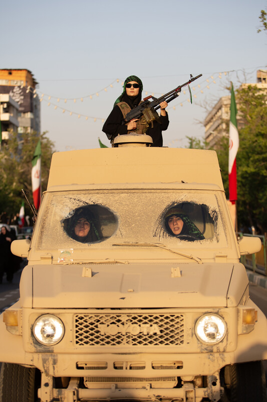 “Devoted Girls of Iran” Rally by Hassan Ghaedi