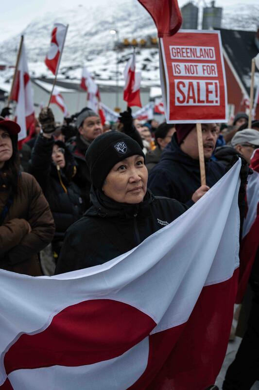 Greenland Is Not For Sale by Olivier Laban-Mattei / MYOP
