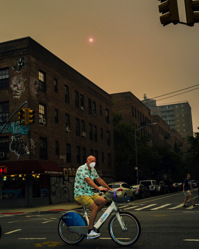 NYC Wildfire Haze by Redux Pictures