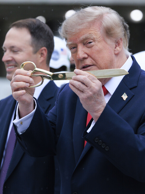 Trump Helipad Opening by Jim Bourg