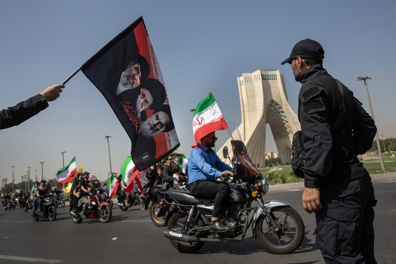 The 40,000-Strong Exercise of Motorcyclists Self-Sacrificing for Iran by Hassan Ghaedi