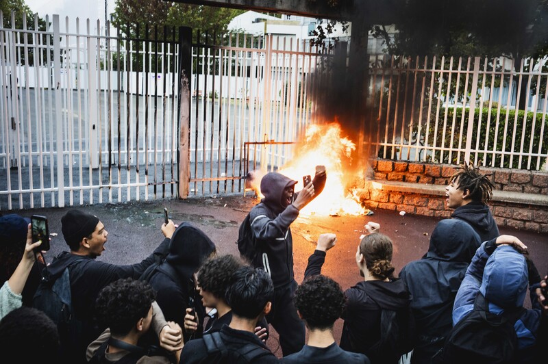 Student Protests in France by MYOP