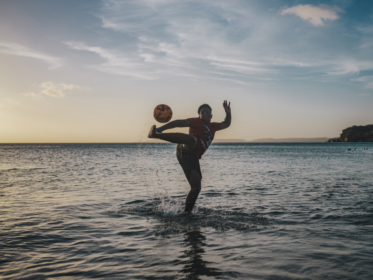 Small Country, Big Goal by Mario Heller / Panos Pictures