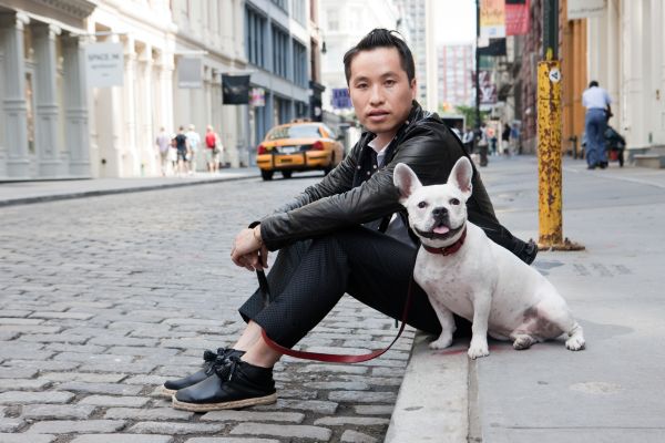 Portrait of a Man with a Dog