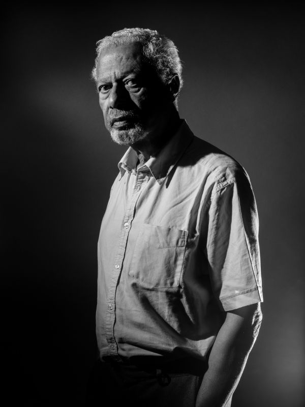 Abdulrazak Gurnah poses for a portrait at the Thompson Central Park Hotel in New York, N.Y., on Friday, September 16, 2022.