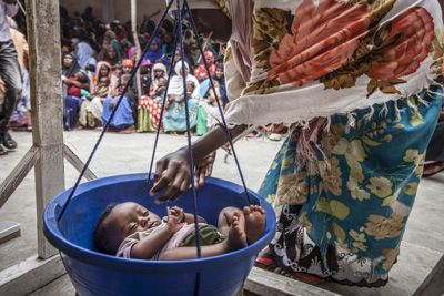 A SAACID health care center for children under 5 years old in Mogadishu.