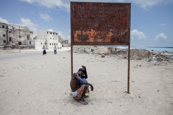 Street scene, Mogadishu.