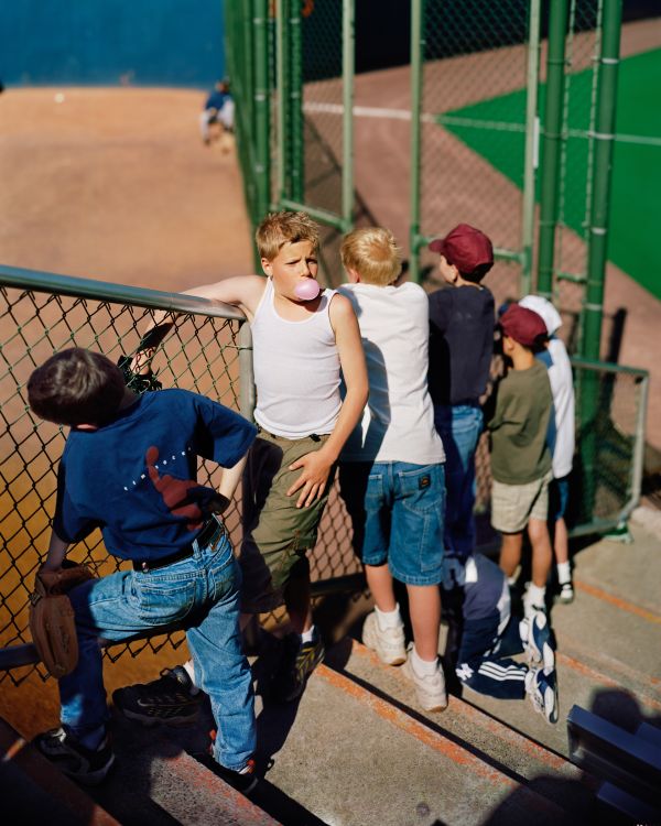 Children Watching Baseball