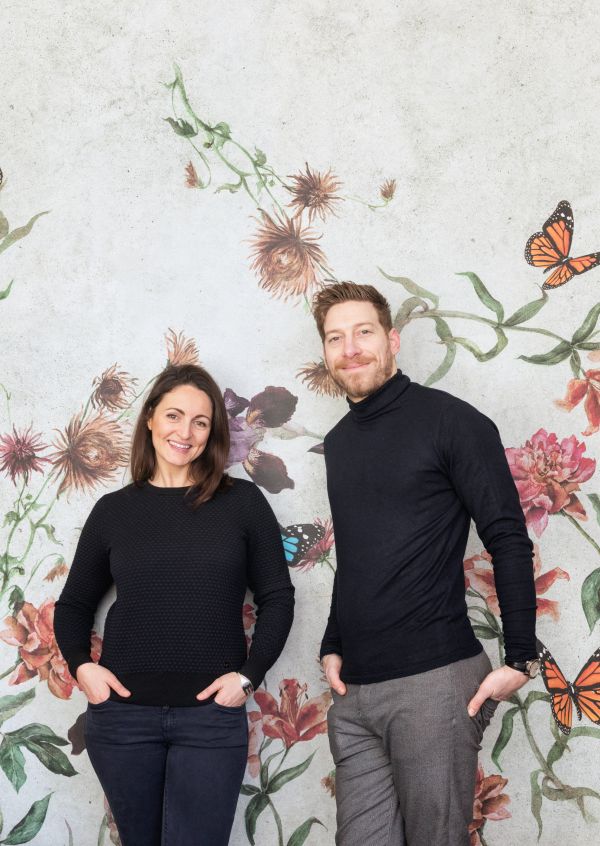 Chef Federico Beretta and his wife Elisa