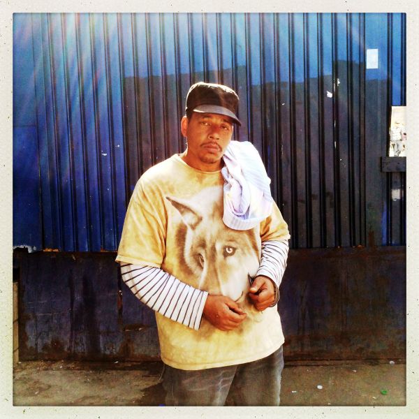 Part of series of "Harlem in the Corner". Pedro, 45 y-old homeless man struggling for living and detoxication.