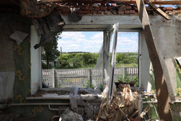 Destroyed Building