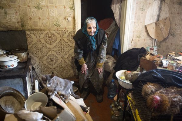 Sophia Tohimaehova, 80, lives in Pisky with her son who has epilepsy.
