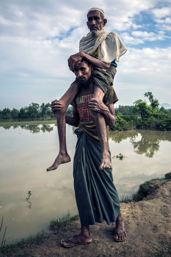 Palongkhali, Anjuman Para on the Bangladesh/Myanmar border, Nov 2, 2017.