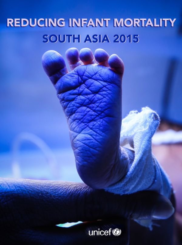 Scenes from the neo natal care unit in Raipur district hospital. Chhattisgarh State, India, April, 2015.