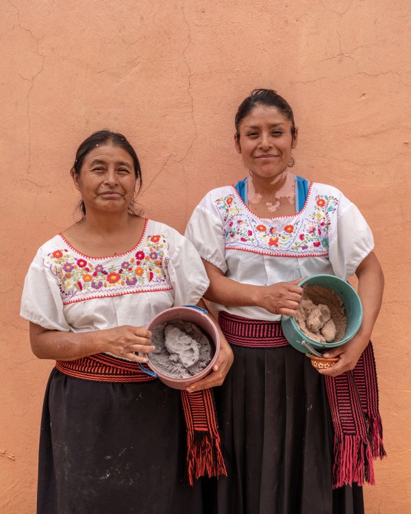 Dalia Rodriguez Hernandez and her mother Nicolosa Hernandez Munoz are tortilla makers and traditional cooks in the village of Contla, Tlaxcala.