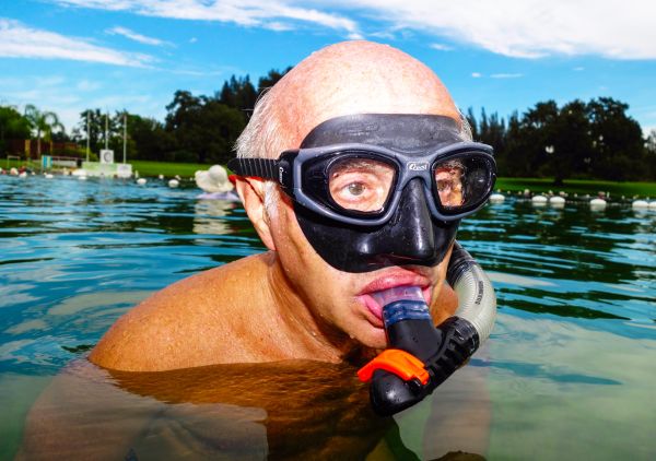 Ilya Tomkyn, deep diver.
