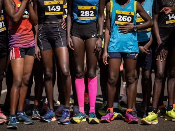 More than 250 women lined up for the 10km race in the inaugural Agnes Tirop Memorial Fun Run and Ride at the Koitalel Sammie University near Eldoret, Kenya, on March 5, 2023.