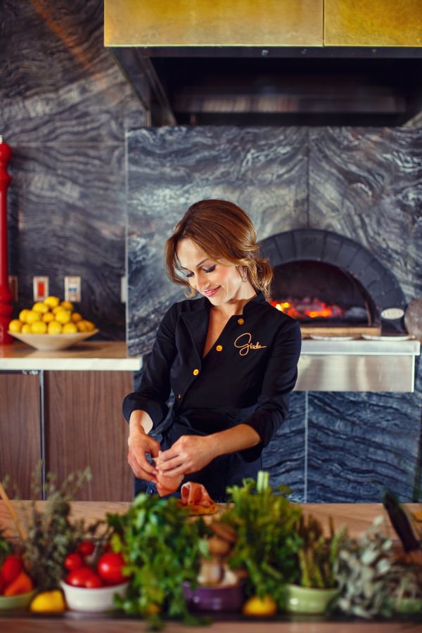 Giada De Laurentiis is photographed at her first restaurant, Giada in Las Vegas, Nevada on Friday, June 6, 2014.