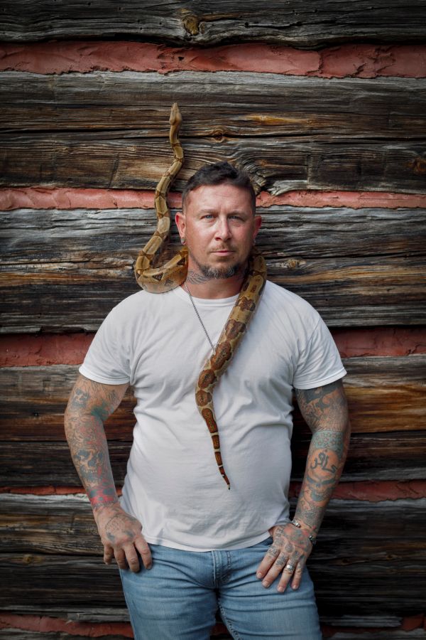 Chris Buckley is photographed at the Chickamauga National Military Park in Fort Oglethorpe, Ga. on Monday, October 4, 2021.