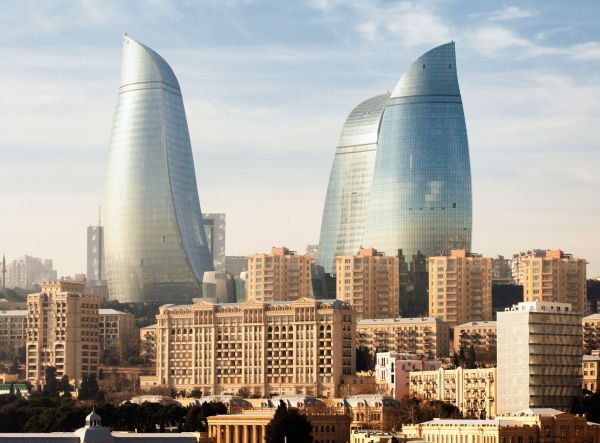 The Baku Flame Tower