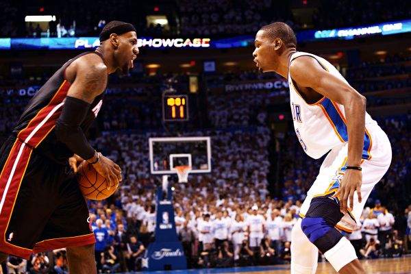 Lebron James vs Kevin Durant