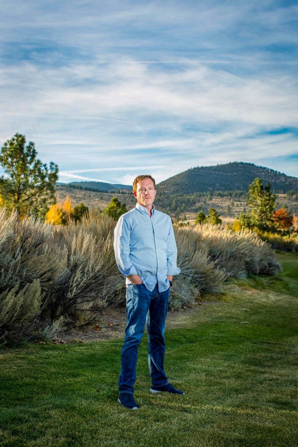 David Gutelius, of The Data Guild, is seen near his home in Reno, Nev., on October 26, 2018.