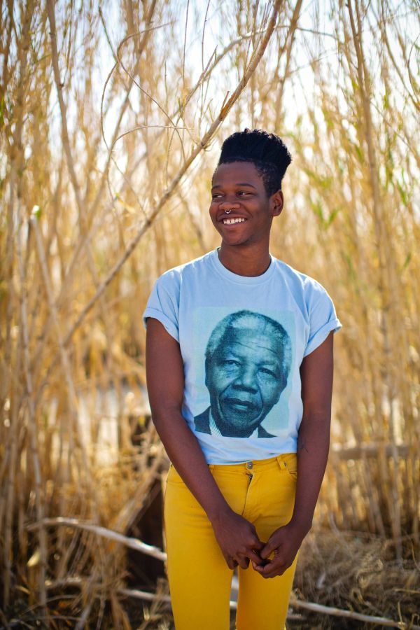 Shamir at RC Farms, the pig farm down the street from where he grew up in North Las Vegas on Thursday, April 23, 2015.